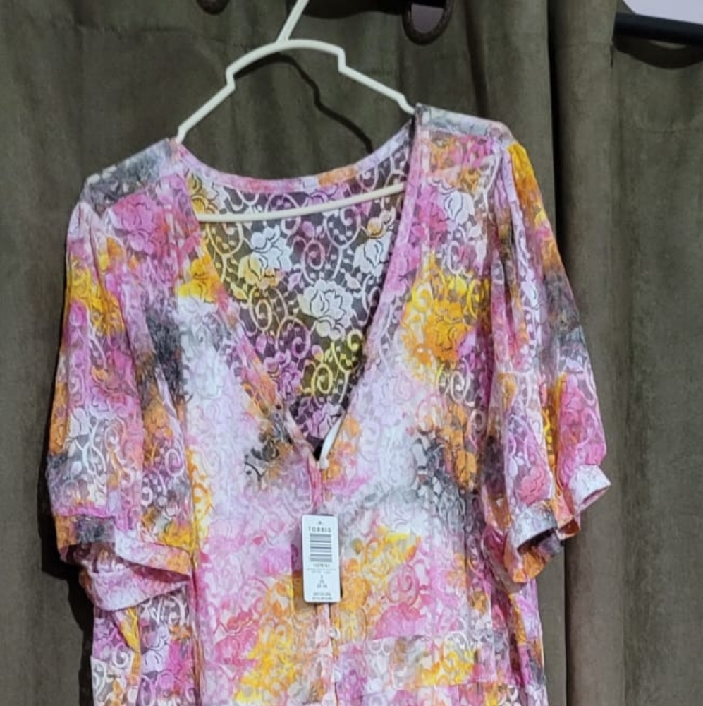 Tye dye 2 piece maxi dress